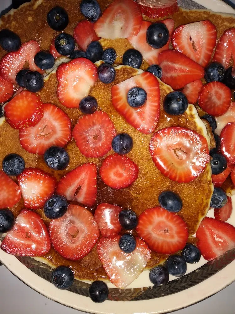 Strawberries and Blueberries